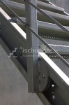 Zinkovaná schodnice POROROŠT 4 m - pravá
